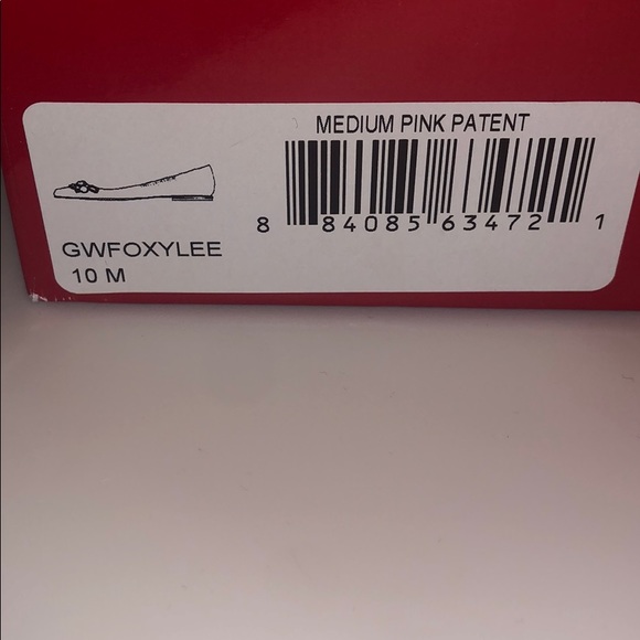 Pink Guess Flats Size 10 - Picture 2 of 4